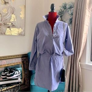 GAP BLUE CHAMBRAY MINI DRESS